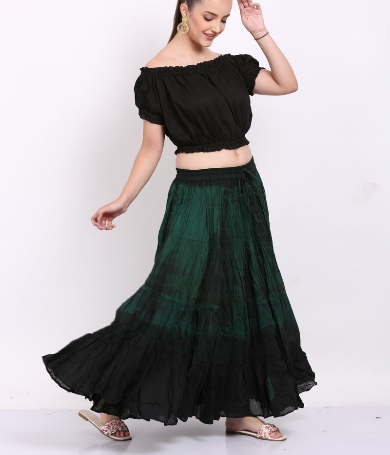Wevez Women's American 25 Yard Cotton Skirt, One Size, BG - Image 2